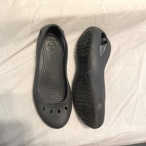 Black Flats, Crocs, woman’s size 8
